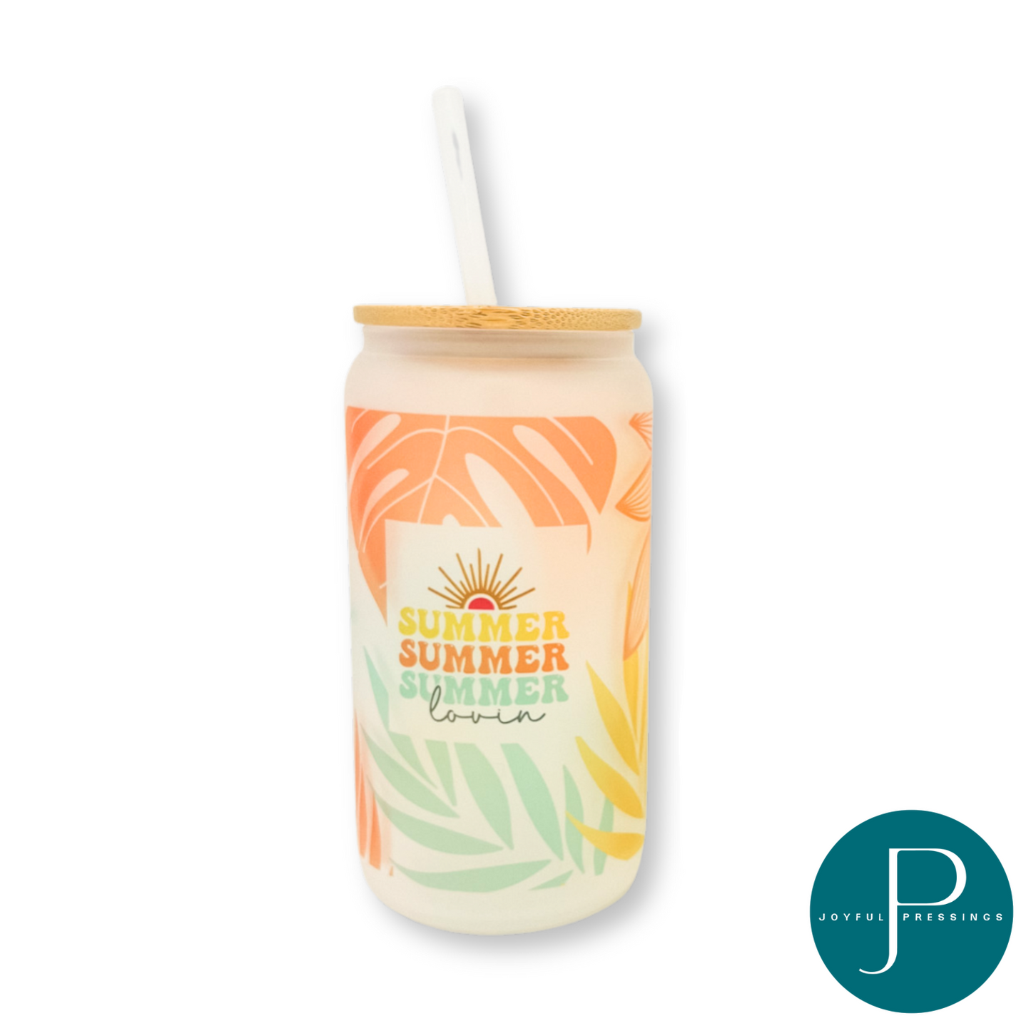 product photo of Summer Lovin glass tumbler