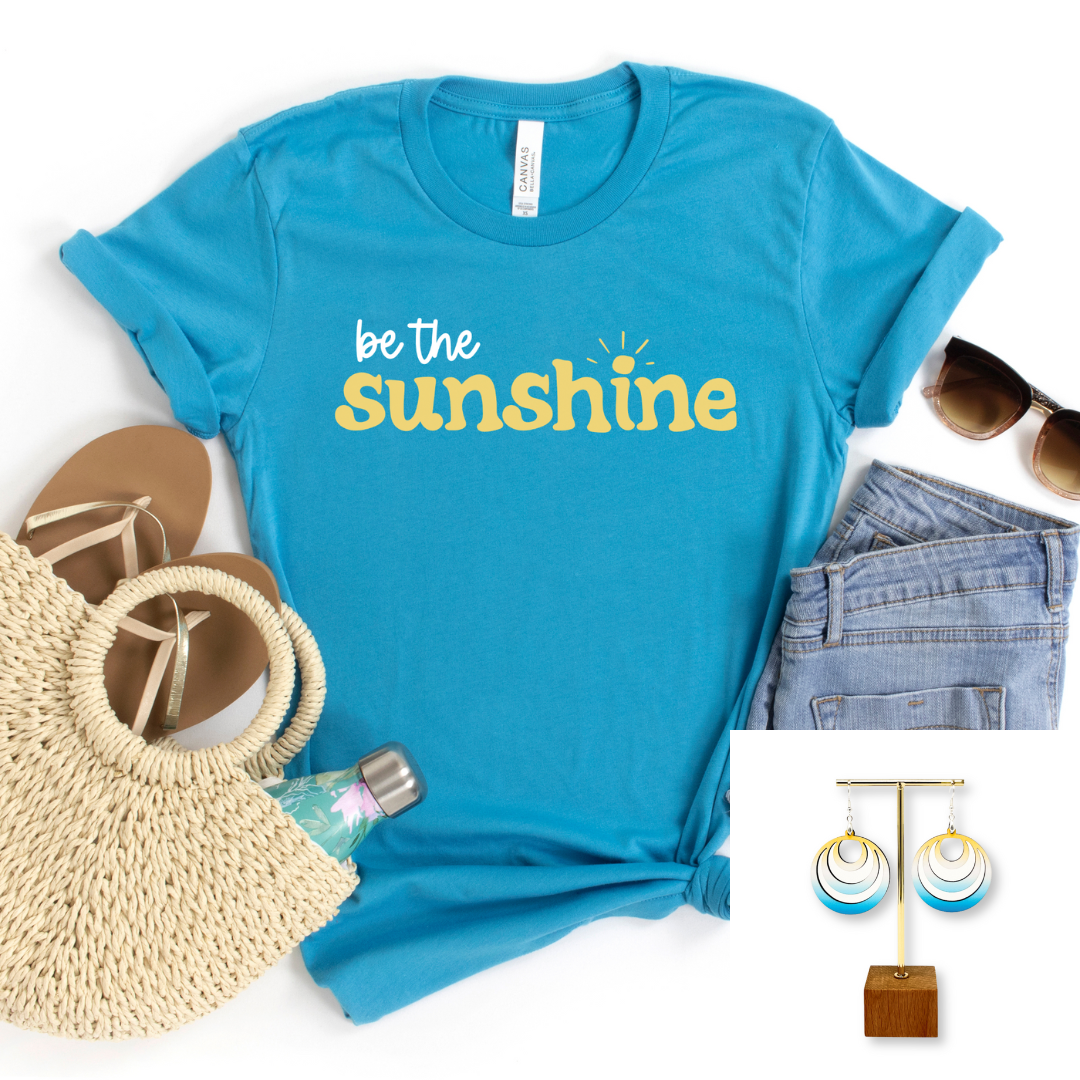 Joyful Pressings Club+ April 2025 tee and accessory