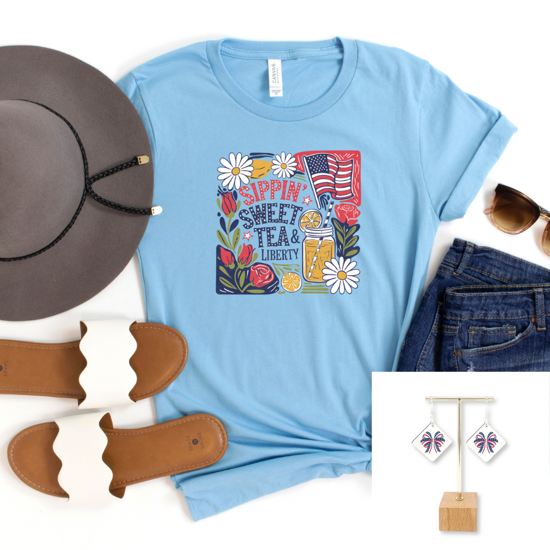 Joyful Pressings Club+ June 2025 tee and accessory