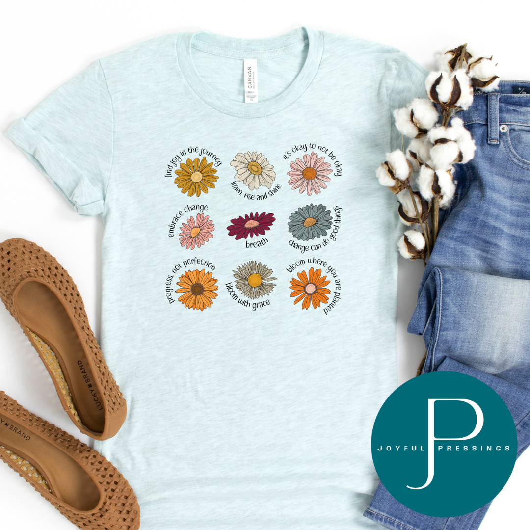 Joyful Pressings March 2025 club tee